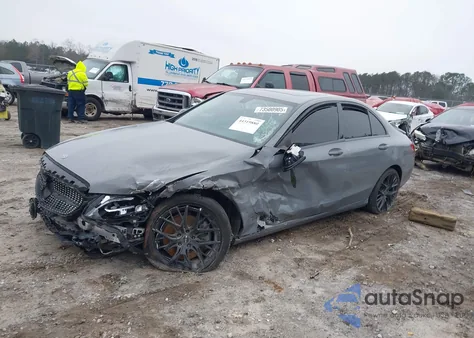 2019 Mercedes-Benz C 300 from USA, damaged, VIN 55SWF8DB1KU308476